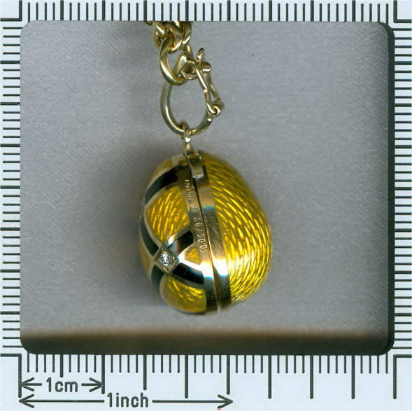 Faberge egg shaped locket (image 7 of 8)